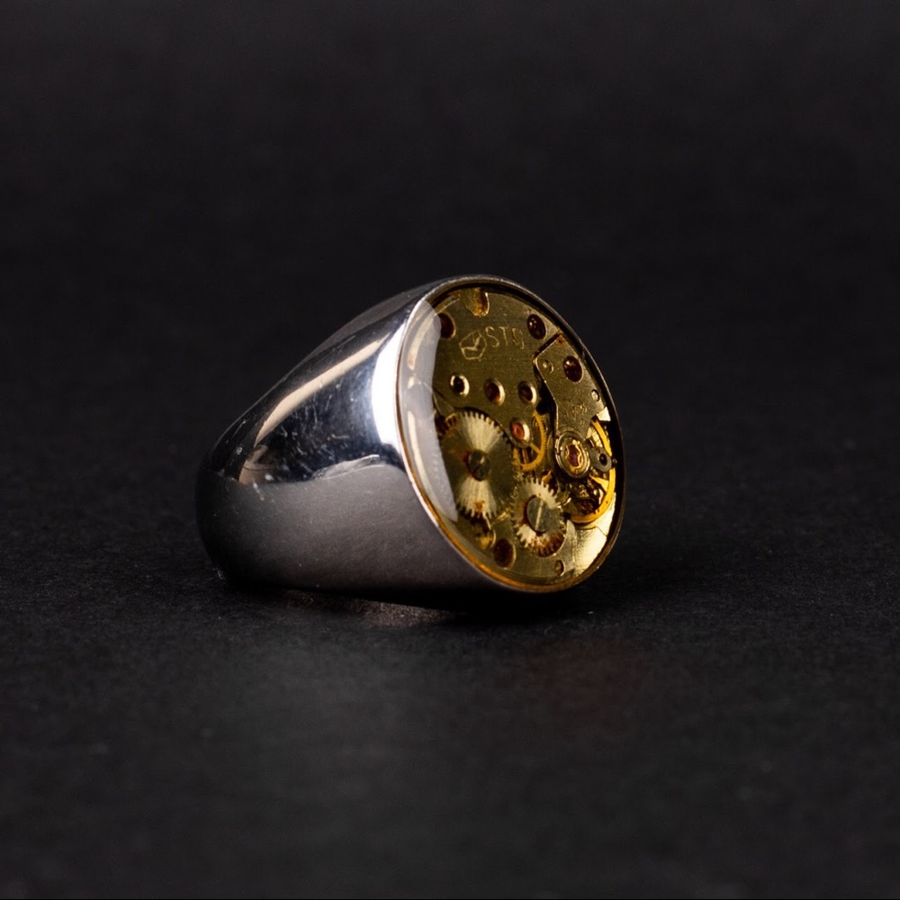 Handmade Stainless Steel Ring